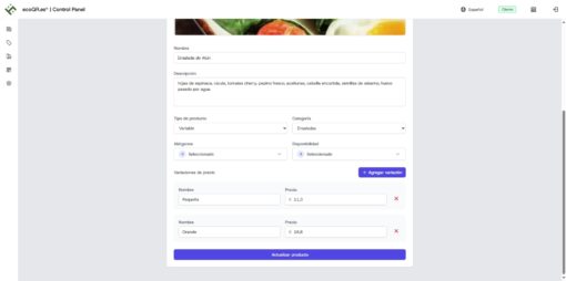 Carta digital para hostelería - Imagen 8